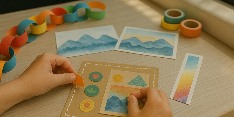 Camper Van Friendly Crafts for Kids