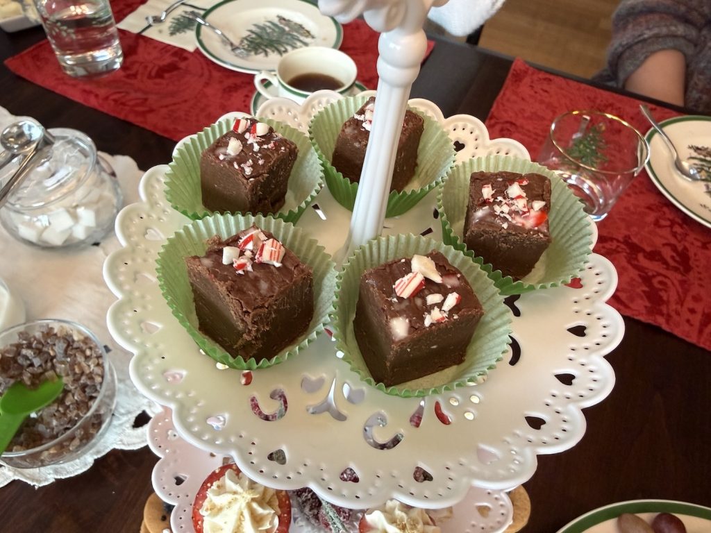 Christmas Peppermint Fudge