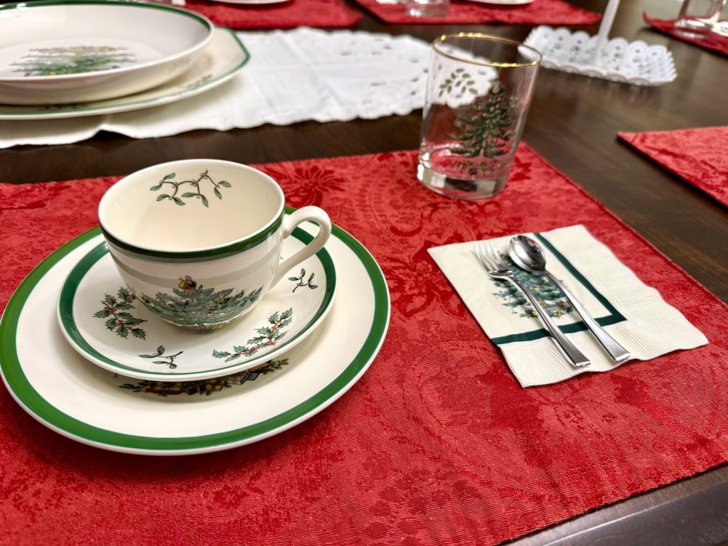 Christmas Tea Spode China