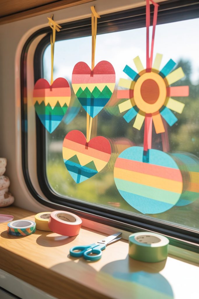DIY Camper Van Suncatchers for Kids