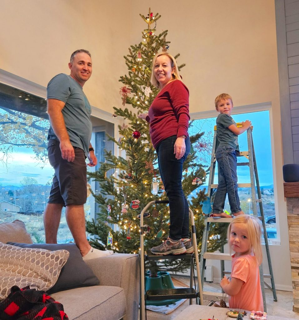 Decorating for Christmas