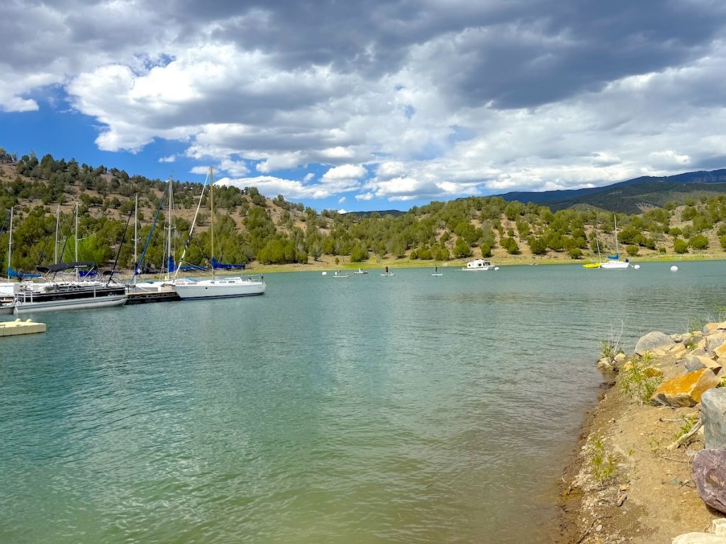 Boats Ridgway Lake