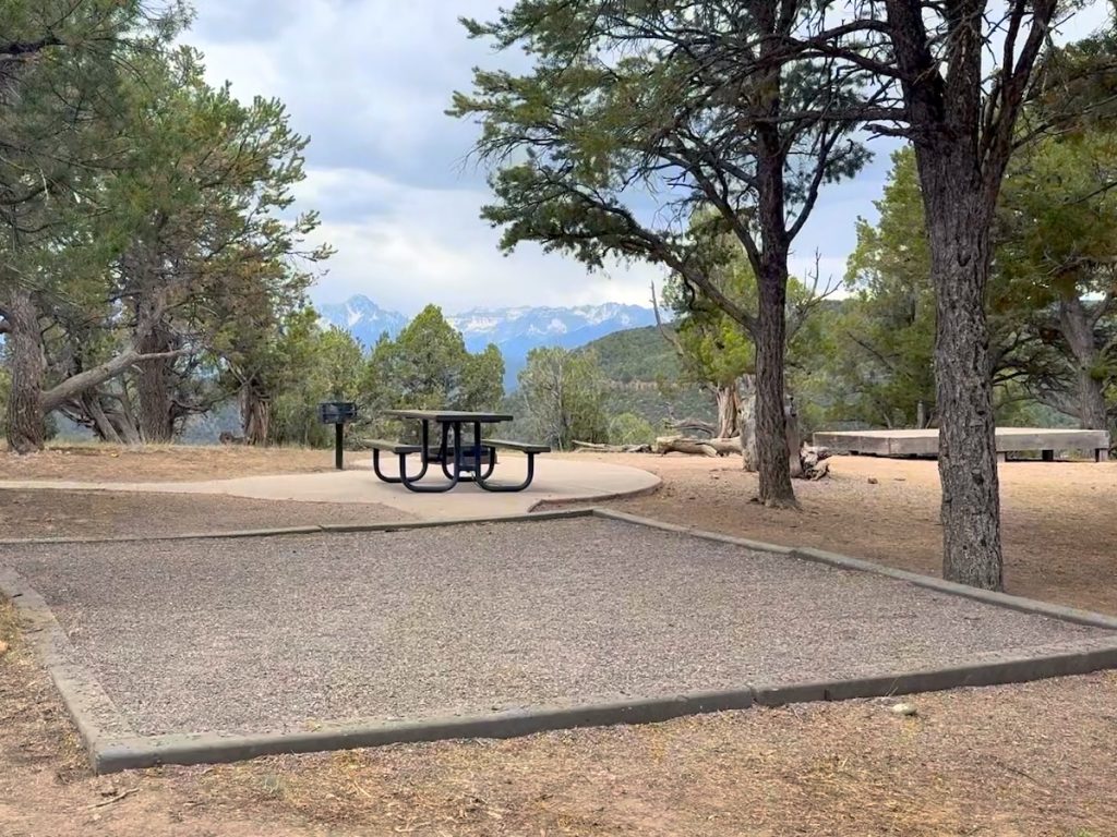 Ridgway Elk Ridge Tent Site 151