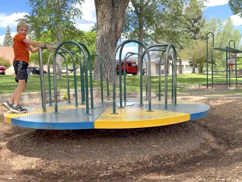 Ridgway Playground Merry Go Round