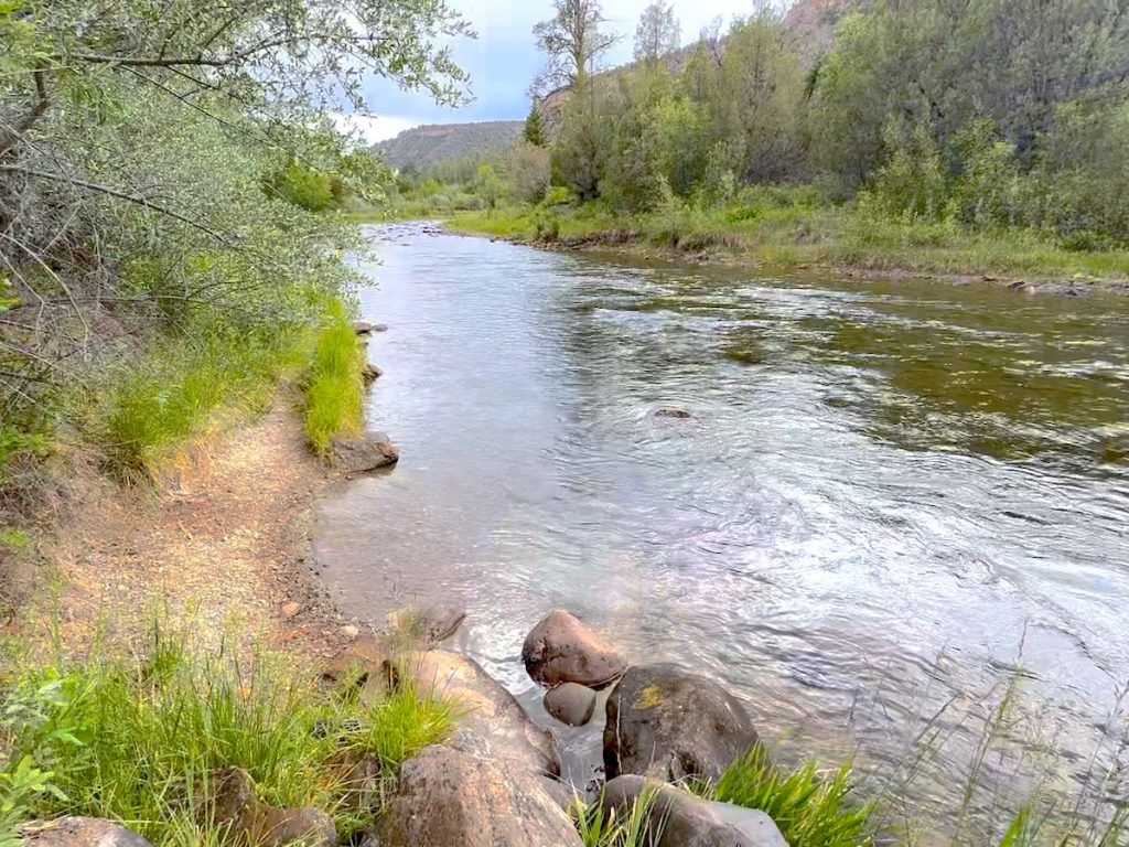 Ridgway State Park Site 257 River